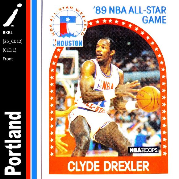 Portland Trailblazers (Clyde Drexler) - BKBL [25_CD12] - Picture 1 of 3